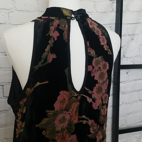 Band of Gypsies Velvet Burnout Dress - Picture 4 of 5